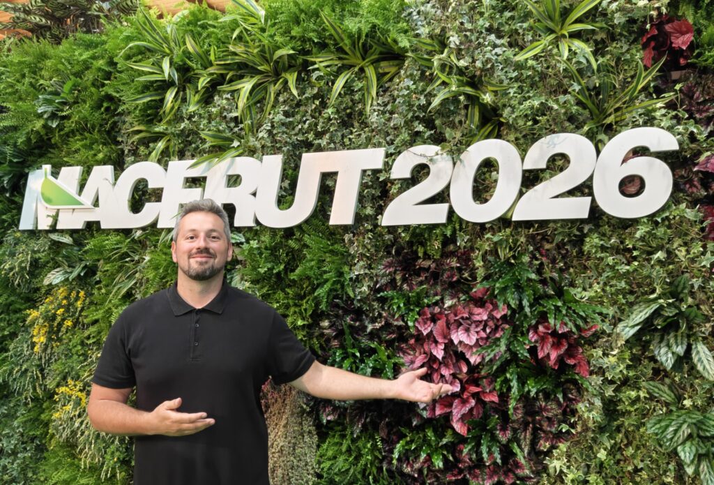 CROPSAFE's exploitation manager, Ben Talin, at MACFRUT2026