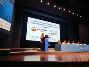 Elena presenting at EUBCE