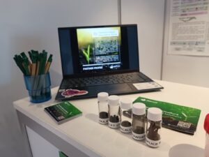 Examples of CROPSAFE biomass sources on our EUBCE stand